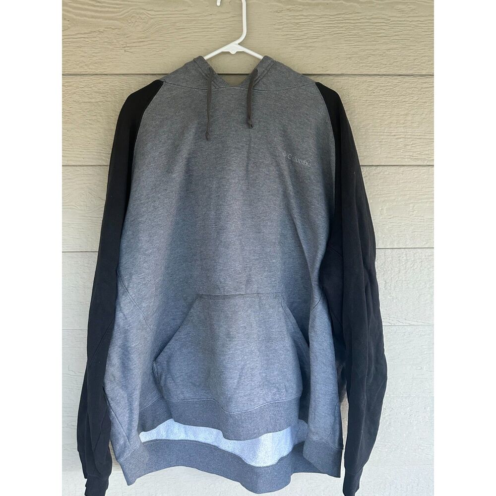 Columbia Sportswear Two-Tone Raglan Fleece Hoodie - Men's Big & Tall 4XL